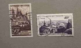 Франція Франция ^/--/^ Франция Архитектура 1951 ^_^^^ Франція Архітектура 1951 - фото фото фото