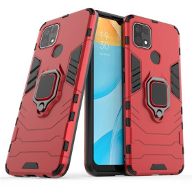 Чохли, бампера Чехлы, бампера ^/--/^ Чохол Fiji Ring для Oppo A /--/ 15 / A /--/ 15 /--/ s броньований бампер з кільцем червоний ^_^^^ Чехол Fiji Ring для Oppo A /--/ 15 / A /--/ 15 /--/ s бронирован бампер с кольцом красный - фото фото фото
