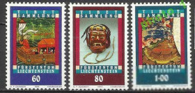 Інші країни Другие страны ^/--/^ Лихтенштейн 1993 искусство Тибета 3 /--/ м. ^_^^^ 1993 — мистецтво Тибету 3 /--/ м. - фото фото фото
