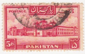 Пакистан Пакистан ^/--/^ Пакистан   1953  г. № 66 гашеная ^_^^^ Пакистан 1953 р. No 66 гашена - фото фото фото