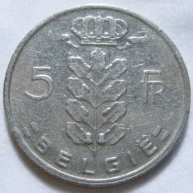 Бельгія Бельгия ^/--/^ Бельгія 5 франків 1969 року BELGIË #6 /--/ П /--/ 1709 ^_^^^ Бельгия 5 франков 1969 года BELGIË #6 /--/ П /--/ 1709 - фото фото фото
