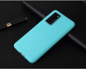 Чохли, бампера Чехлы, бампера ^/--/^ Чохол Soft Touch для Huawei P /--/ 40 силікон бампер м&amp;#039;ятно-блакитний ^_^^^ Чехол Soft Touch для Huawei P /--/ 40 силикон бампер м&amp;#039;ятно-голубой - фото фото фото