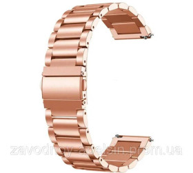 Розумні годинники (Smart watch) Умные часы (Smart watch) ^/--/^ Ремешок Браслет Huawei GT /--/ 3 pro 43 /--/ mm металлический (розовый) ^_^^^ Ремішок Браслет Huawei GT /--/ 3 pro 43 /--/ mm металевий (рожевий) - фото фото фото