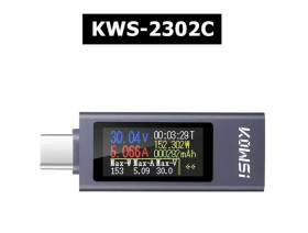Інше Другое ^/--/^ Многофункциональный USB тестер KOWSI KWS-2302 /--/ C Type-C ^_^^^ Багатофункціональний USB тестер KOWSI KWS-2302 /--/ C Type-C - фото фото фото