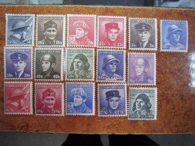 Чехословаччина Чехословакия ^/--/^ (S)ЧЕХОСЛОВАТЧИНА 1945 Р.  (S) ^_^^^ (S) Чехословацька 1945 Р. (S) - фото фото фото