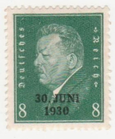 Веймарська республіка Веймарская республика ^/--/^ Германия  ( Рейх) 1930 г. №  437  ^_^^^ Німеччина (Рейх) 1930 р. No 437 - фото фото фото