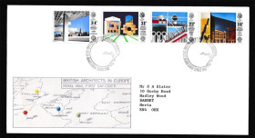 Європа Европа ^/--/^ Великобритания UK - ХМК КПД - сг - 1987 г - архитектура ^_^^^ Великобританія UK - ХМК ККД - сг - 1987 р - архітектура - фото фото фото