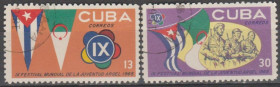 Острівні держави Островные государства ^/--/^ Куба 1965 фестиваль серия ^_^^^ Куба 1965 фестиваль серія - фото фото фото
