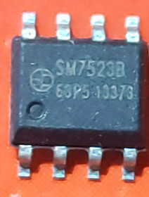 Мікросхеми Микросхемы ^/--/^ Микросхема SM /--/ 7523 /--/ B   (SOP-8) ^_^^^ Мікросхема SM /--/ 7523 /--/ B (SOP-8) - фото фото фото