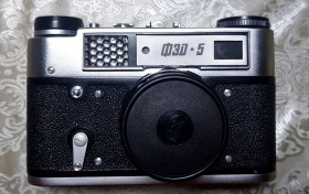 Вінтажні фотоапарати Винтажные фотоаппараты ^/--/^ Фотоапарат ФЭД-5 СССР ^_^^^ Фотоапарат ФЕД-5 СРСР - фото фото фото
