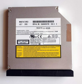 Приводи Приводы ^/--/^ 593 Привод DVD-RW IDE 9.5 /--/ mm Panasonic Matshita UJ-832 /--/ B для ноутбука - фото фото фото