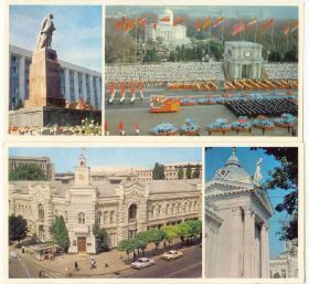 СРСР СССР ^/--/^ CCCР 1980 12 шт Открытка Кишинев Комплект ^_^^^ CCCР 1980 12 шт. Листівка Кишинів Комплект - фото фото фото