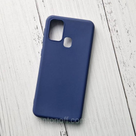 Зарядні пристрої Зарядные устройства ^/--/^ Чохол для Samsung Galaxy F /--/ 41 (F /--/ 415) силіконовий, синій ^_^^^ Чехол Samsung F /--/ 415 /--/ F Galaxy F /--/ 41 для телефона силиконовый Синий - фото фото фото
