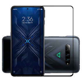 Чохли, бампера Чехлы, бампера ^/--/^ Захисне скло LUX для Xiaomi Black Shark 4 / 4 Pro Full Сover чорний 0,3 мм в упаковці ^_^^^ Защитное стекло LUX для Xiaomi Black Shark 4 / 4 Pro Full Сover черный 0,3 мм в упаковке - фото фото фото