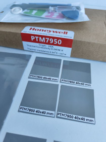 Системи охолодження Системы охлаждения ^/--/^ Honeywell PTM /--/ 7950 40*40 /--/ mm термопаста/фазовий перехід ^_^^^ Honeywell PTM /--/ 7950 40*40 /--/ mm термопаста/фазовый переход - фото фото фото