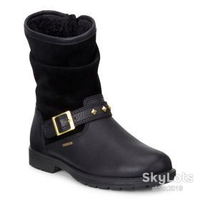 Чоботи, черевики Сапоги, ботинки ^/--/^ Чоботи ecco bendix junior gore-tex 735163 натуральна шкіра та замша оригінал р.33,34 нові ^_^^^ Сапоги ecco bendix junior gore-tex 735163 натуральная кожа и замша оригинал р.33,34 новые - фото фото фото