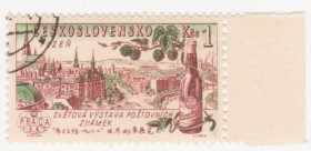 Чехословаччина Чехословакия ^/--/^ Чехословакия 1961 г № 1308 гашеная ^_^^^ Чехословаччина 1961 р. No 1308 гашена - фото фото фото
