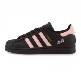 Кросівки Кроссовки ^/--/^ Adidas Superstar Smile Black Pink 37 - фото фото фото