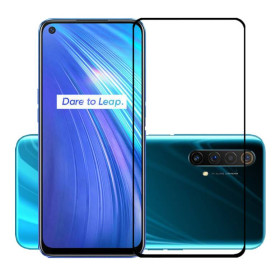 Чохли, бампера Чехлы, бампера ^/--/^ Захисне скло LUX для Realme 6 Full Сover чорний 0,3 мм в упаковці ^_^^^ Защитное стекло LUX для Realme 6 Full Сover черный 0,3 мм в упаковке - фото фото фото