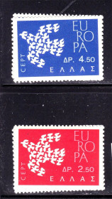 Греція Греция ^/--/^ Греция  1961 г MNH - ЕВРОПА - СЕРТ ^_^^^ Греція 1961 р. MNH - Європа - фото фото фото