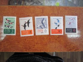 СРСР - СССР - ^/--/^ СССР. 1962. 26 ДЕКАБРЯ.  ПТИЦЫ   ** ^_^^^ СРСР. 1962. 26 грудня. Птахи ** - фото фото фото