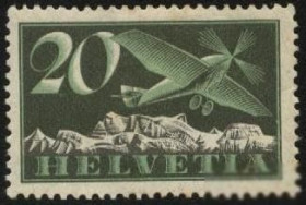 Швейцарія Швейцария ^/--/^ Швейцария 1925 г № 212 * ^_^^^ Швейцарія 1925 р. No 212 - фото фото фото