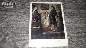СРСР СССР ^/--/^ открытка Петр первый  в иноземном наряде Н.В. Неврев 1978 /--/ г. ^_^^^ листівка Петро перший в іноземному вбранні Н.В. Неврев 1978 /--/ р. - фото фото фото