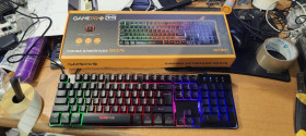 Клавіатури Клавиатуры ^/--/^ Игровая клавиатура с подсветкой RGB GamePro Nitro+ GK /--/ 576 USB № 23140945 ^_^^^ Ігрова клавіатура з підсвічуванням RGB GamePro Nitro+ GK /--/ 576 USB No 23140945 - фото фото фото
