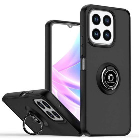 Чохли, бампера Чехлы, бампера ^/--/^ Чохол Fiji Colorframe для Honor 200 Smart матовий бампер з кільцем підставкою Black ^_^^^ Чехол Fiji Colorframe для Honor 200 Smart матовый бампер с кольцом подставкой Black - фото фото фото