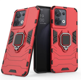 Чохли, бампера Чехлы, бампера ^/--/^ Чохол Fiji Ring для Oppo Reno /--/ 8 5 /--/ G броньований бампер з кільцем підставкою червоний ^_^^^ Чехол Fiji Ring для Oppo Reno /--/ 8 5 /--/ G бронирован бампер с кольцом подставкой красный - фото фото фото