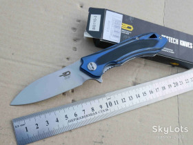 Ножі, мультітули Ножи, мультитулы ^/--/^ Bestech Beluga BG /--/ 11 /--/ G-2, G /--/ 10 Black+Blue, D /--/ 2 Satin, Caged Ceramic Ball Bearing, Outdoor, EDC, Liner lock - фото фото фото