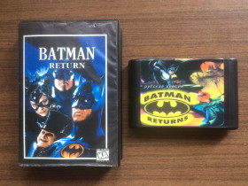 Диски з відеоіграми Диски с видеоиграми ^/--/^ Пиратская игра на Sega Mega Drive &amp;quot;Batman Returns&amp;quot; ^_^^^ Піратська гра на Sega Mega Drive &amp;quot;Batman Returns &amp;quot; - фото фото фото