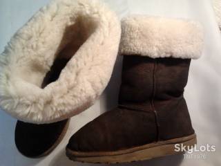 УГГІ (UGG) УГГИ (UGG) ^/--/^ 38-38,5= Высокие теплющие УГГИ EMU. Австралия. Оригинал. Натуральная цигейка, с пропиткой* // ^_^^^ 38-38,5 = Високі теплуючі УГГІ EMU. Австралія. Оригінал. Натуральна цигейка, з просочкою - фото фото фото