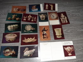 Статуетки, Скульптури, Фігурки, Фарфор Статуэтки, Скульптуры, Фигурки, Фарфор ^/--/^ Набор открыток Виноградоский фарфор 16 /--/ шт 1974 /--/ г. ^_^^^ Набір листівок Виноградоський фарфор 16 /--/ шт 1974 /--/ р. - фото фото фото