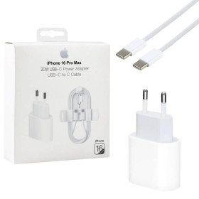 Зарядні пристрої Зарядные устройства ^/--/^ Зарядний пристрій Apple Power Adapter Type-C 20 /--/ W + кабель Type-C тканинний 1 /--/ м для iPhone 16 Pro Max+ ^_^^^ Зарядное устройство Apple Power Adapter Type-C 20 /--/ W + кабель Type-C тканевый 1 /--/ м для iPhone 16 Pro Max+ - фото фото фото