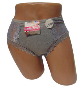 Труси Трусы ^/--/^ Трусы женские Kokowei 3898 XL серые ^_^^^ Труси жіночі Kokowei 3898 XL сірі - фото фото фото