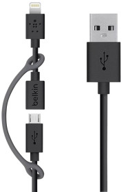 Кабелі Кабели ^/--/^ Интерфейсный кабель USB 2 /--/ в /--/ 1 0,9 /--/ м BELKIN microUSB-iPhone ^_^^^ Інтерфейсний кабель USB 2 /--/ в /--/ 1 0,9 /--/ м BELKIN microUSB-iPhone - фото фото фото