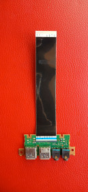 Інші комплектуючі Другие комплектующие ^/--/^ Додаткова плата usb та гарнітури Fujitsu e /--/ 734 ^_^^^ Дополнительная плата usb и гарнитуры Fujitsu e /--/ 734 - фото фото фото