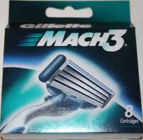 Бритви, Станки, касети Бритвы, Станки, кассеты ^/--/^ Gillette mach /--/ 3 упаковка 8 штук оригинал Германия ^_^^^ Gillette mach /--/ 3 упаковка 8 штук оригінал Німеччина - фото фото фото