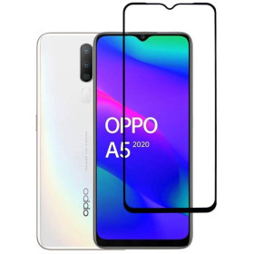Чохли, бампера Чехлы, бампера ^/--/^ Захисне скло Fiji Premium для Oppo A /--/ 5 2020 повне проклеювання Anti-Static чорний ^_^^^ Защитное стекло Fiji Premium для Oppo A /--/ 5 2020 полное проклеивание Anti-Static черный - фото фото фото