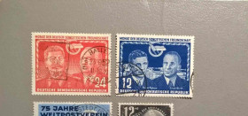 НДР, ФРН ГДР, ФРГ ^/--/^ Германия ГДР Личности 1951 ^_^^^ Німеччина НДР Особистості 1951 - фото фото фото