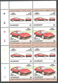 Транспорт Транспорт ^/--/^ Сент-Винсент  (1983) Автомобиль Ferrari Boxer 512 BB 1976 года. Квартблок ^_^^^ Сент-Вінсент (1983) Автомобіль Ferrari Boxer 512 BB 1976 року. Квартблок - фото фото фото