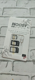 Інше Другое ^/--/^ Перехідник адаптер для сім SIM-карт NOOSY Nano SIM Adapter, один комплект ^_^^^ Переходник адаптер для семь SIM-карт NOOSY Nano SIM Adapter, один комплект - фото фото фото