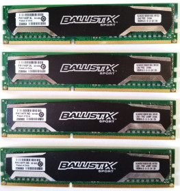 Оперативна пам'ять Оперативная память ^/--/^ 16 GB 4*4 /--/ GB DDR /--/ 3 1600 /--/ MHz Crucial Ballistix Sport PC /--/ 3 12800 /--/ U CL /--/ 9 RAM Оперативна пам&amp;apos;ять ^_^^^ 16 GB 4*4 /--/ GB DDR /--/ 3 1600 /--/ MHz Crucial Ballistix Sport PC /--/ 3 12800 /--/ U CL /--/ 9 RAM Оперативная память - фото фото фото