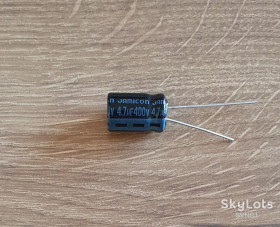Конденсатори Конденсаторы ^/--/^ 4,7 /--/ мкФ*  400 /--/ В.  Jamicon 105°С ^_^^^ 4,7 /--/ мкФ* 400 /--/ В. Jamicon 105°С - фото фото фото
