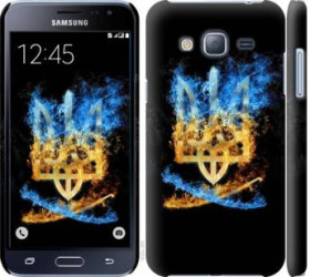 Чохли, бампера Чехлы, бампера ^/--/^ Чехол на Samsung Galaxy J /--/ 3 Duos (2016) J /--/ 320 /--/ H Герб 1635 /--/ m-265 - фото фото фото