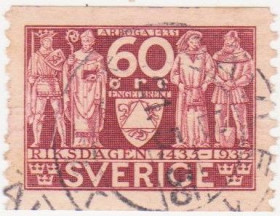 Скандинавія Скандинавия ^/--/^ Швеция 1935 г. № 228 гашеная ^_^^^ Швеція 1935 р. No 228 гашена - фото фото фото