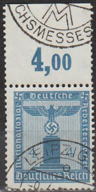 Третій Рейх (-) Третий Рейх (-) ^/--/^ 1938 - Рейх - Службова марка - Орел 4 Mi.146 _гаш ^_^^^ 1938 - Рейх - Служебная марка - Орел 4 Mi.146 _гаш - фото фото фото