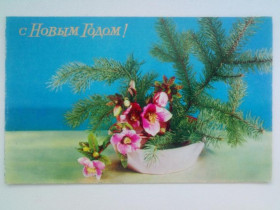 СРСР СССР ^/--/^ Открытка СССР. 1969 г. С НОВЫМ ГОДОМ ! Фото ИГНАТОВИЧ, ШУЛЬГИНА. &amp;quot;Планета&amp;quot;,  двойн ^_^^^ Листівка СРСР. 1969 р. Фото ІГНАТОВИЧ, ШУЛЬГІНА. &amp;quot;Планета &amp;quot;, подвійний - фото фото фото