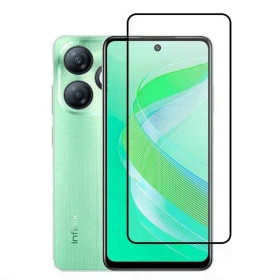 Чохли, бампера Чехлы, бампера ^/--/^ Захисне скло LUX для Infinix Smart 8 (X /--/ 6525) повна проклейка чорний ^_^^^ Защитное стекло LUX для Infinix Smart 8 (X /--/ 6525) полная проклейка черный - фото фото фото